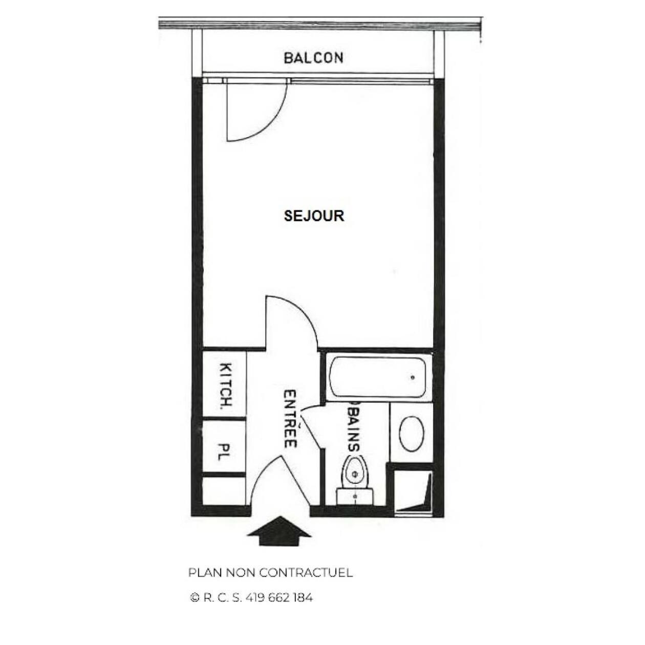 Residence Chaviere - Studio Pour 4 Personnes Avec Balcon Expose Sud Mae-5494 Saint-Martin-de-Belleville Exterior foto